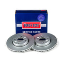 Borg & Beck Brake Disc Pair Part No -BBD4434