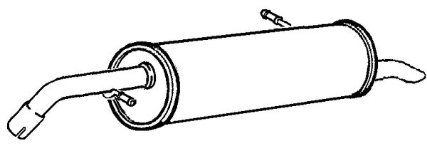 Klarius PG834W - Box With Tail Pipe