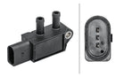 HELLA 6PP 009 409-171 Sensor, exhaust pressure - 3-pin connector - Bolted