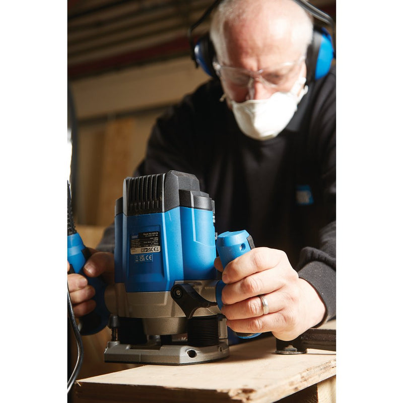 230V Variable Speed Router, 1/4", 1200W