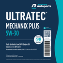 Ultratec Mechanix Plus 5W30 - 20 Litre Engine Oil