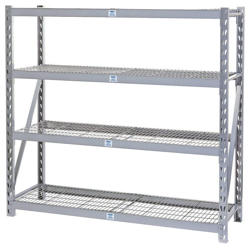 Draper 4Shelf Metal Unit 195X61X183Cm - 5227