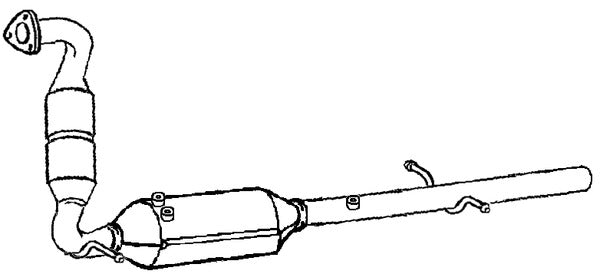 Klarius 390476 - Catalyst & Dpf Combined  - Fits Ford Transit Custom 2.2TDCi