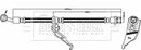 Borg & Beck Brake Hose Part No -BBH8280