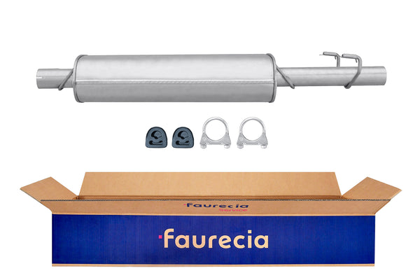 FAURECIA 8LD 366 034-411 Rear Muffler - Easy2Fit® Kit - fits RENAULT KANGOO Rapid