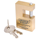 Draper Expert H/SEC.Rect.Brass P/Lock 56M - 64200