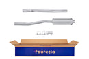 FAURECIA 8LC 366 024-381 Centre Muffler - Easy2Fit® Kit - fits VAUXHALL NOVA