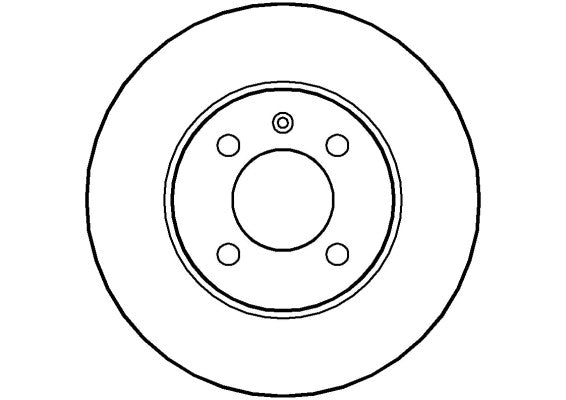 Disctech Brake Disc - Fits Seat - ABD3471 - Front Axle