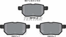 Lexus Toyota, Brake Pad Set - Textar 2501601