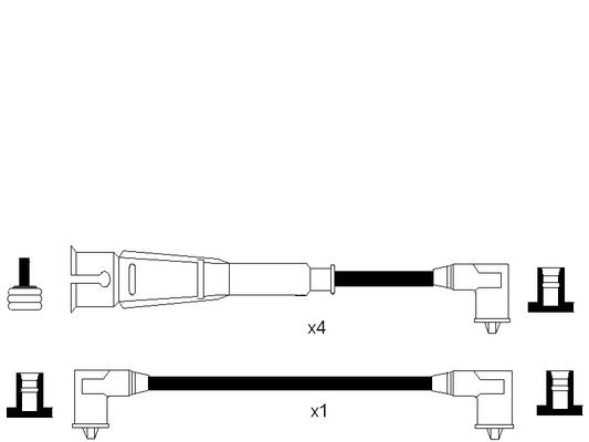 ElectroSpark Ignition Lead Set - OEK821