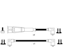 Lucas Ignition Lead Set - LUC5020