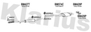 Klarius BM427T - Box With Centre Pipe  - Fits Mini Clubman Cooper S 1.6i