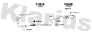 Klarius FE603X - Centre Pipe  - Fits Ford Ka 1.3i