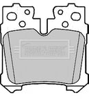 Borg & Beck Rear Brake Pad Set -BBP2212