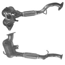 BM Cats Approved Petrol Catalytic Converter - BM91300H with Fitting Kit - FK91300