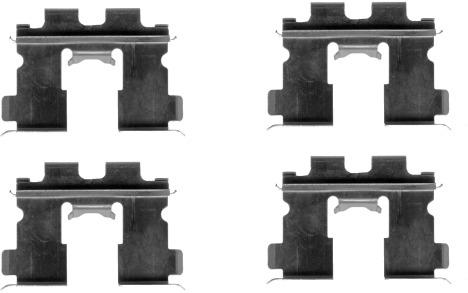 Textar Brake Pad Fitting Kit - 82519200