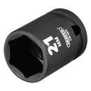 Draper 21mm Impact Socket 1/2DR - 28511