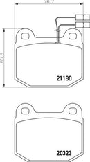 Mintex Brake Pad Set fits -Alfa Romeo MDB1301 (also fits other vehicles)