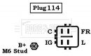 Borg & Beck Alternator  - BBA2597