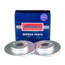 Borg & Beck Brake Disc Pair Part No -BBD4335