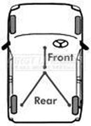 First Line Brake Cable - Front -FKB1329