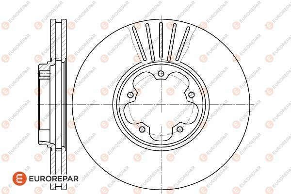 Eurorepar Brake Disc - 1622815880