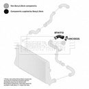 Borg & Beck Turbo Hose Part No -BTH1713