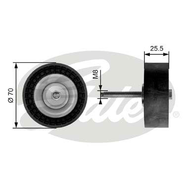 Gates DriveAlign Idler Pulley - T36204