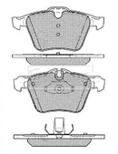 Borg & Beck Front Brake Pad Set -BBP2444