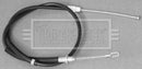 Borg & Beck Brake Cable LH & RH -BKB3102