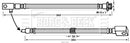 Borg & Beck Brake Hose Part No -BBH7648