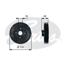Gates DriveAlign Torsional Vibration Damper - TVD1123