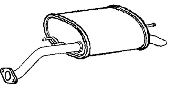 Klarius KA91B - Box With Tail Pipe
