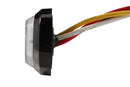 HELLA 2XD 014 563-001 LED-Strobe-type Beacon - BST-Slim - 12/24V - Blue - Quantity 2