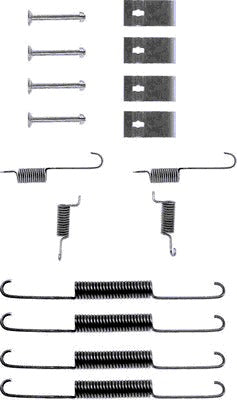 Textar Brake Shoe Fitting Kit - 97005400