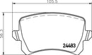 Mintex Brake Pad & Disc Kit fits -Audi Ford Seat VW MDK0258 (also fits other vehicles)