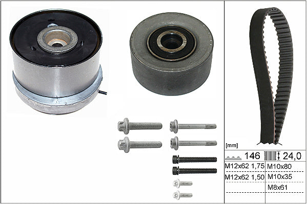 INA Timing Belt Set - Part No - 530072410