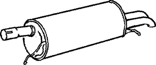 Klarius VW467A - Box With Tail Pipe