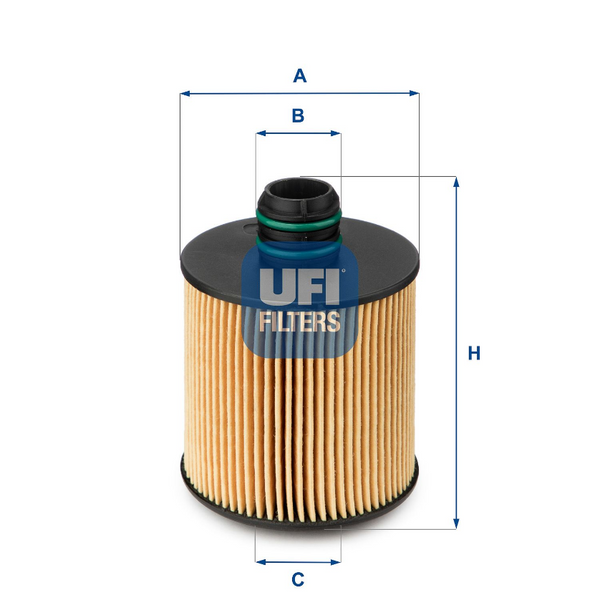 UFI Oil Filter - Ch11120Eco - 25.083.00