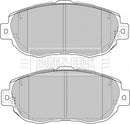 Borg & Beck Front Brake Pad Set -BBP1848