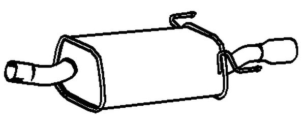 Klarius GM651V - Box With Tail Pipe