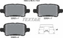 Textar Brake Pad Set - 2292301