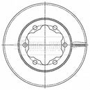 Borg & Beck Brake Disc Single Part No -BBD6189S