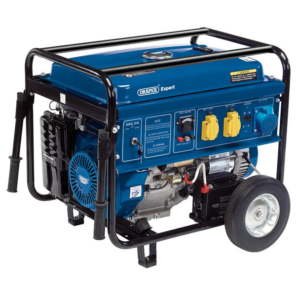 Petrol Generator with Wheels, 6500W