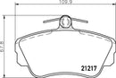 Mintex Brake Pad Set fits -Volvo MDB1466 (also fits other vehicles)