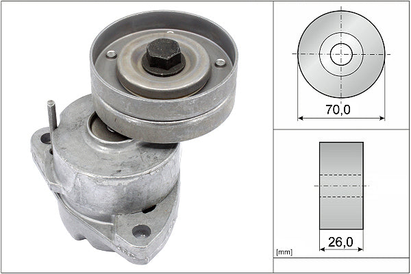 INA Tensioner Lever - V-Ribbed Belt - Part No - 534011820