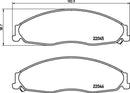 Mintex Brake Pad Set fits -Cadillac MDB3729 (also fits other vehicles)