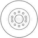 Borg & Beck Brake Disc Single Part No -BBD5998S