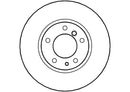 Disctech Brake Disc - Fits Bmw - ABD3495 - Front Axle