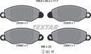Ford, Brake Pad Set - Textar 2343401